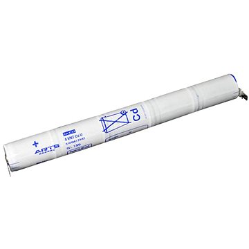 

Baterie pro nouzová světla SAFT NiCd 6V 1600mAh (5STVTCs), faston 4,8mm