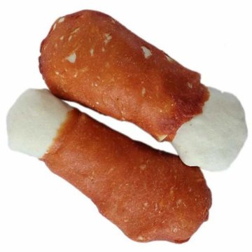 

Salač Stehno z bůvolí kůže s kuřecím masem 2 ks - 12 cm, cca 160 g