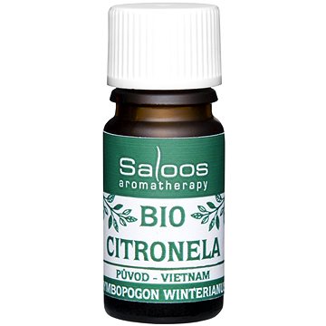 

Saloos 100% BIO přírodní esenciální olej Citronela 5 ml