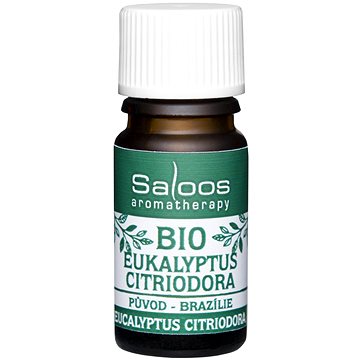 

Saloos 100% Bio přírodní esenciální olej Eukalyptus Citriodora 5 ml