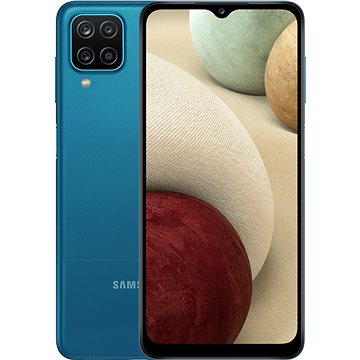Samsung Galaxy A12 128GB modrá - Mobilní telefon