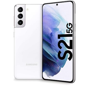 Samsung Galaxy S21 5G 128GB bílá - Mobilní telefon