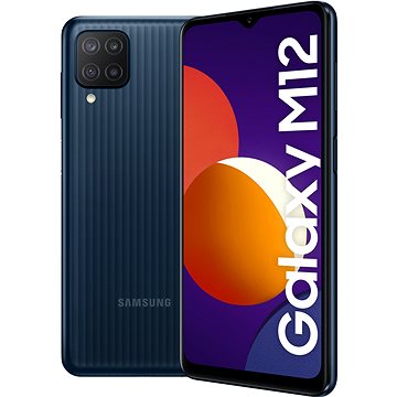 Samsung Galaxy M12 64GB černá - Mobilní telefon