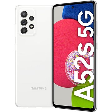 Samsung Galaxy A52s 5G bílá - Mobilní telefon