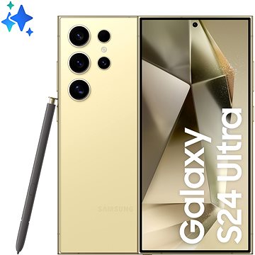 

Samsung Galaxy S24 Ultra 12GB/256GB žlutý titan