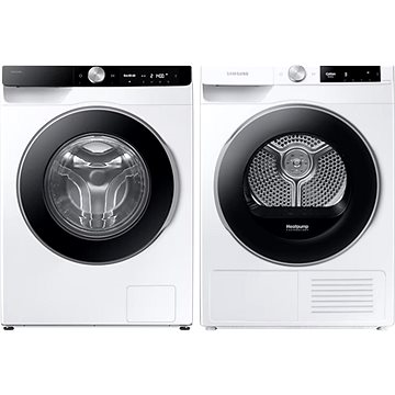 

SAMSUNG EcoBubble WW11DG6B85LKU4 + SAMSUNG DV90T6240LE/S7