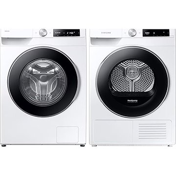 

SAMSUNG EcoBubble WW90DG6U25LEU4 + SAMSUNG DV90T6240LE/S7