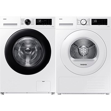 

SAMSUNG WW80CGC04DAELE + SAMSUNG DV90DG52A0TELE