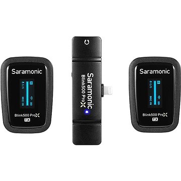 

Saramonic Blink 500 ProX B4 (2,4GHz w/ Lightning)