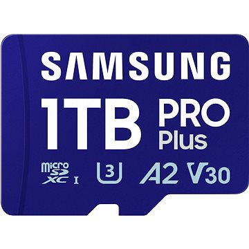

Samsung MicroSDXC 1TB PRO Plus + SD adaptér (2023)