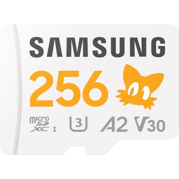 Samsung MicroSDXC 256GB PRO Plus Sonic the Hedgedog + SD adaptér