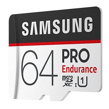 Samsung MicroSDXC 64GB PRO Endurance + SD adaptér - Paměťová karta