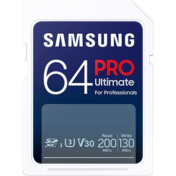 

Samsung SDXC 64GB PRO ULTIMATE