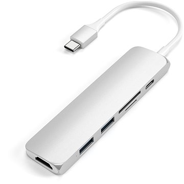 

Satechi Type-C Slim Multimedia Adapter V2 - Silver