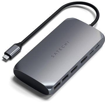 

Satechi Aluminium USB-C Multimedia Adapter M1 - Grey
