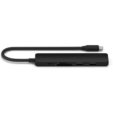 

Satechi 6v1 USB-C Slim Multiport adaptér - Černý