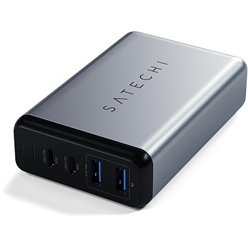 

Satechi 75W Dual Type-C PD Travel Charger Space Grey