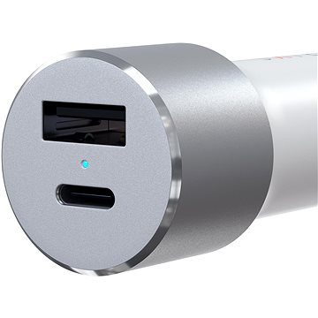 

Satechi 72W Type-C PD Car Charger - Silver