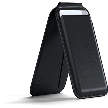 

Satechi Vegan-Leather Magnetic Wallet Stand Black