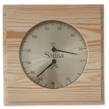 

SENTIOTEC Teploměr do sauny s vlhkoměrem, dřevo