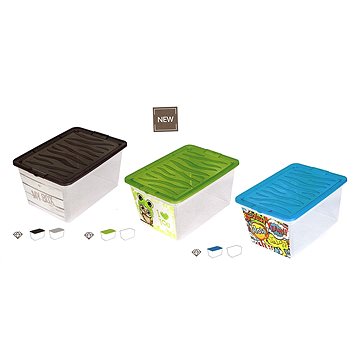 

Branq Plastový kontejner s víkem Z-BOX 15l