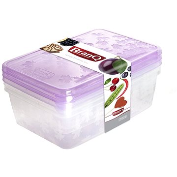 

Branq Sada dóz na potraviny Rukkola- (2x0,9l + 1,35l) - obdelníková