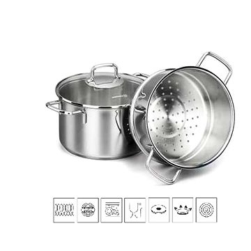 

Korkmaz Perla Steamer - napařovací hrnec