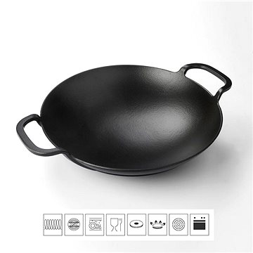 

LAVA METAL Litinová pánev "wok" 38 cm