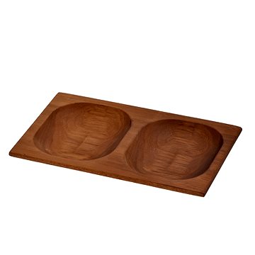 

LAVA METAL Lava wood - servírovací miska 15x24 cm