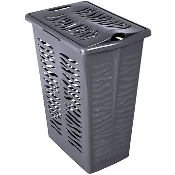

Branq Prádelní koš Zebra 30 l - antracitový