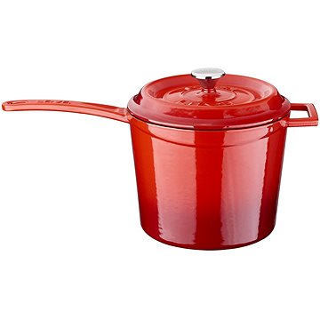 

LAVA METAL Litinový vysoký rendlík 18 cm - červený