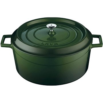 

LAVA METAL Litinový hrnec kulatý 28 cm - zelený