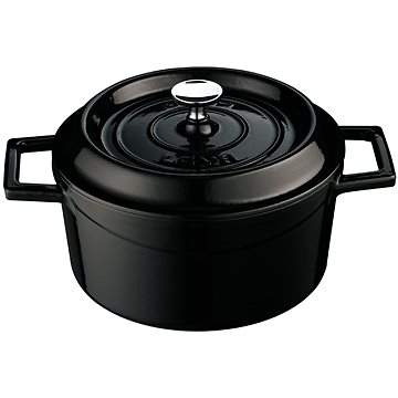 

LAVA METAL Litinový hrnec kulatý 28 cm - černý