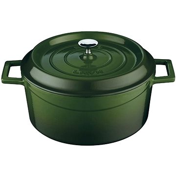 

LAVA METAL Litinový mini hrnec kulatý 10 cm - zelený