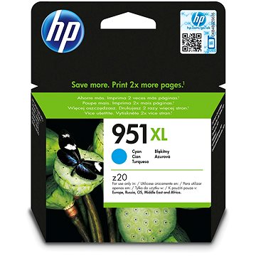

HP CN046AE č. 951XL azurová