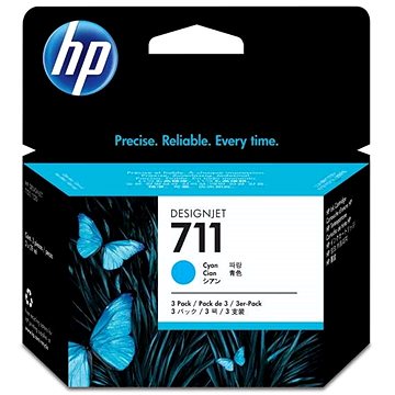 

HP CZ134A č. 711 azurová