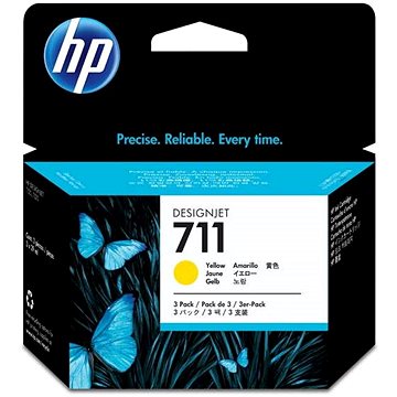 

HP CZ136A č. 711 žlutá