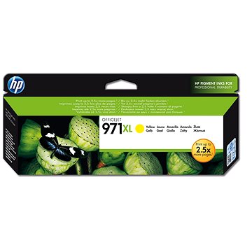 

HP CN628AE č. 971XL žlutá