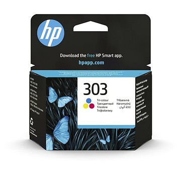

HP T6N01AE č. 303 tříbarevná