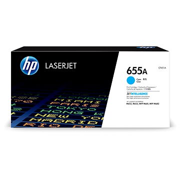

HP CF451A č. 655A azurový originální