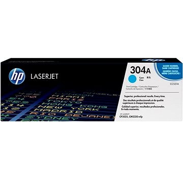 

HP CC531A č. 304A azurový originální