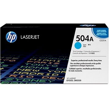 

HP CE251A č. 504A azurový originální