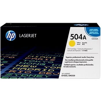 

HP CE252A č. 504A žlutý originální