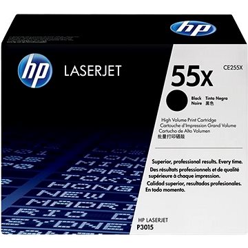 

HP CE255X č. 55X černý originální