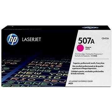 

HP CE403A č. 507A purpurový originální