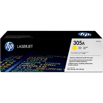 HP CE412A č. 305A žlutý originální