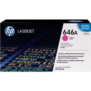

HP CF033A č. 646A purpurový originální