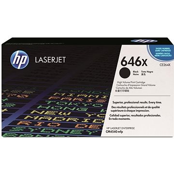 

HP CE264X č. 646X černý originální