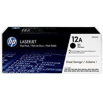 

HP Q2612AD č. 12A Dual Pack černý 2ks originální