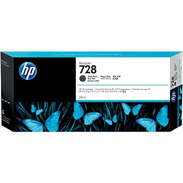 HP F9J68A č. 728 matná černá